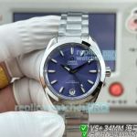 VS Factory Replica Omega Seamaster 150M Stainless Steel Watch with Blue Dial 